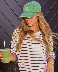 Slow Sundays Embroidered Baseball Cap