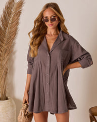 Letecia Mini Shirt Dress