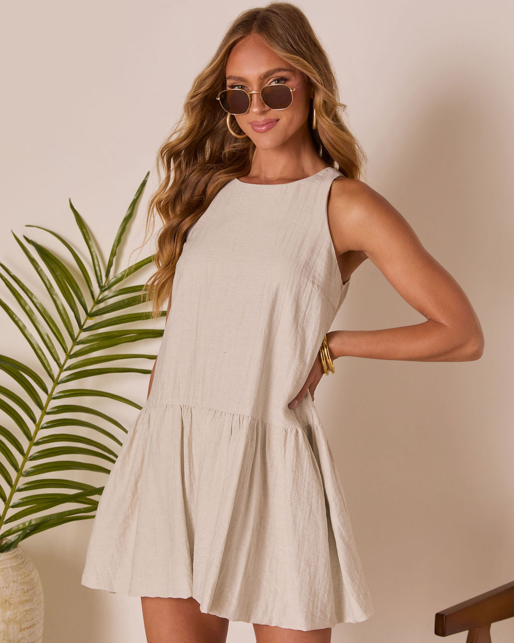 Samaris A Line Mini Dress