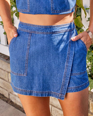 Brunch Theory Denim Mini Skort