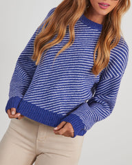 Mallory Striped Crewneck Sweater