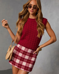 Rosaria Knit Sweater Vest