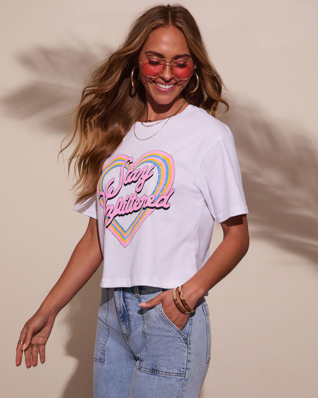 Stay Unfiltered Short Sleeve Graphic Tee