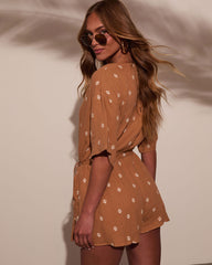 Artisan Aura Waist Tie Romper