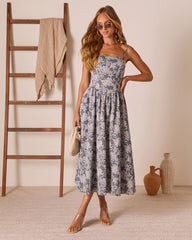 Lily Dream Chambray Maxi Dress