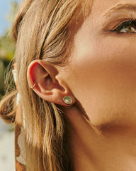 Tide Whisper Starfish And Shell Earring Stud Set