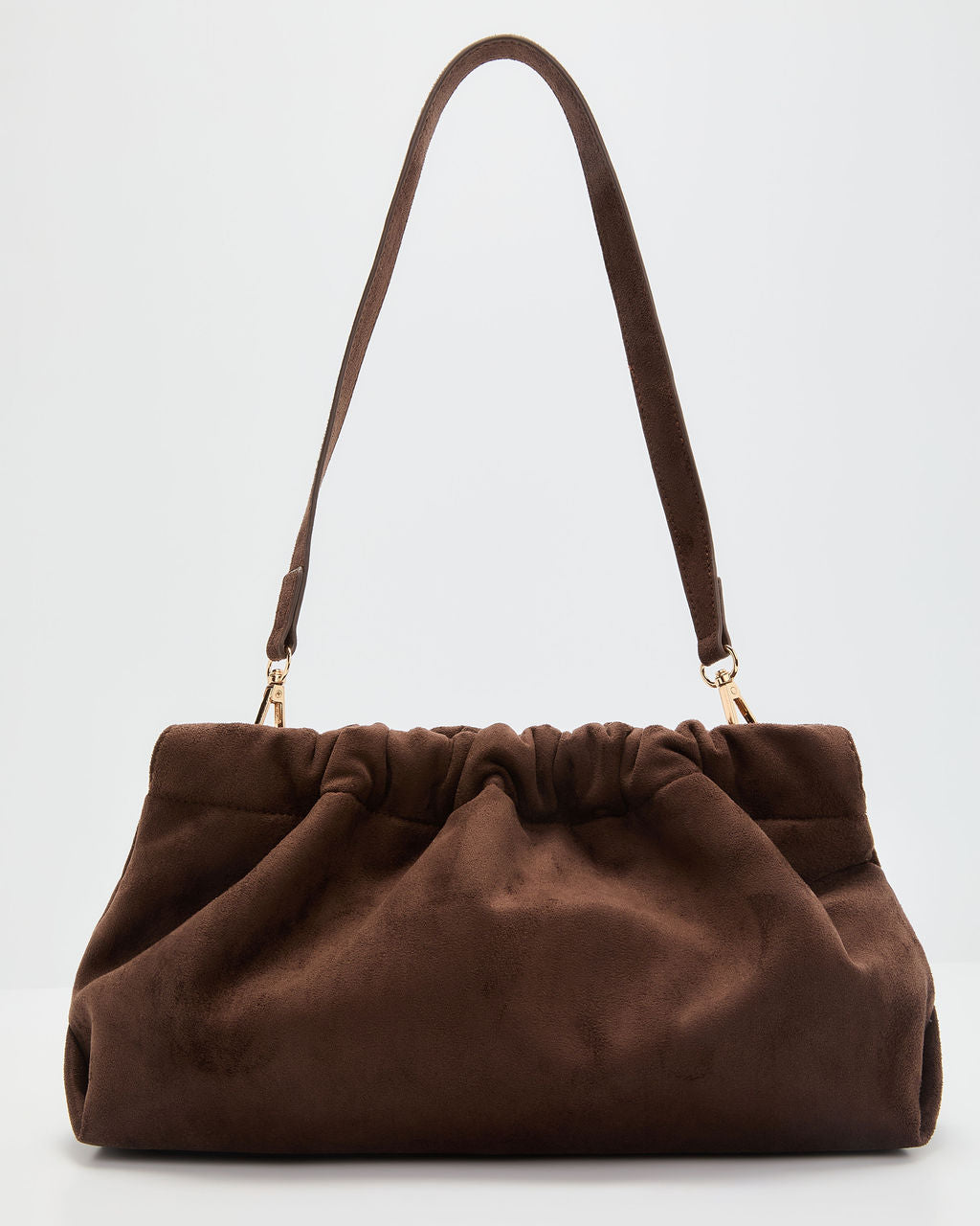 Finnlie Suede Clutch Shoulder Bag