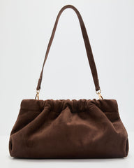 Finnlie Suede Clutch Shoulder Bag