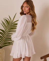 Found Love Pleated Romper