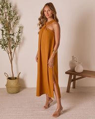 Rissa Halter Maxi Dress