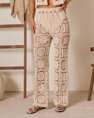 Britlee Crochet Cover Up Pants