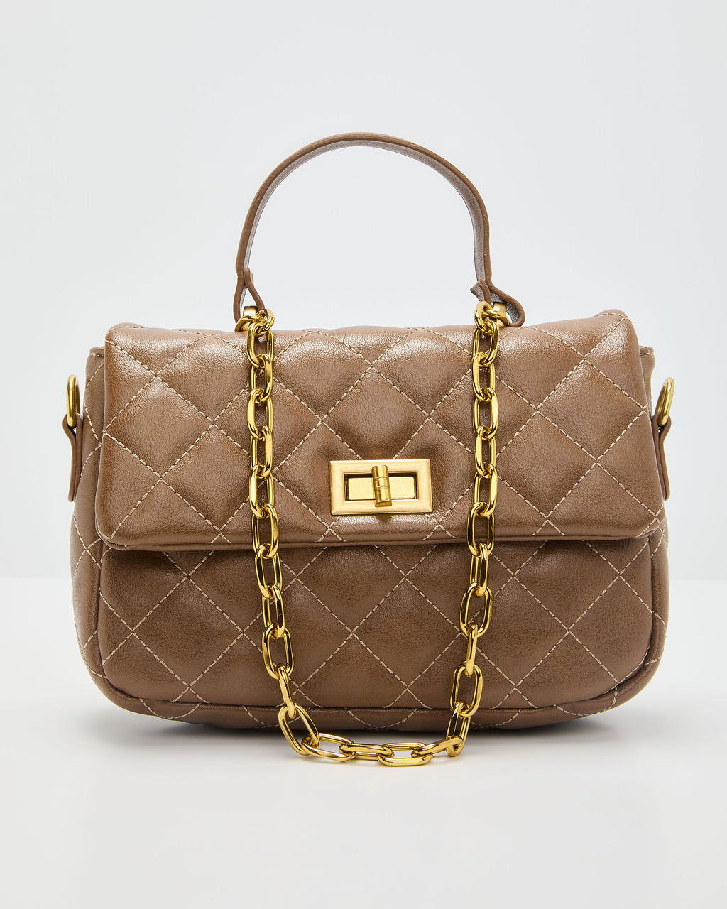 Elarose Quilted Crossbody Mini Bag