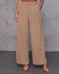 Kayda Wide Leg Corduroy Trouser