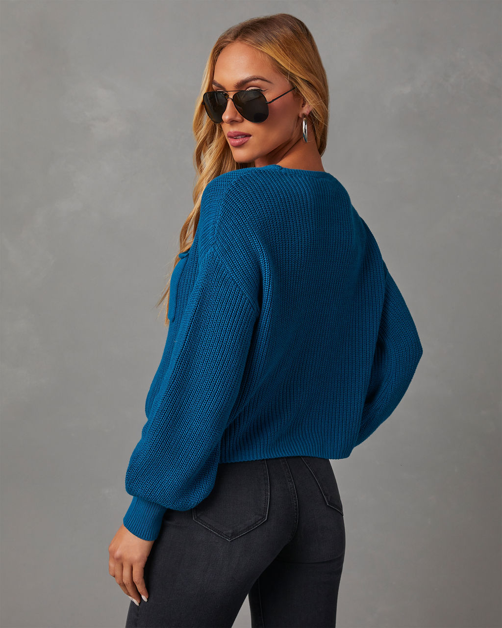 Kerry Relaxed Long Sleeve Sweater Top