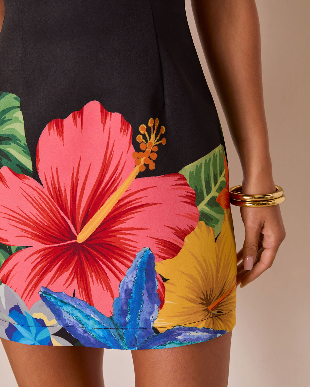 Resort Ritual Tropical Mini Dress