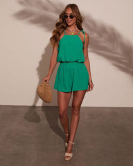 Franceen Shoulder Tie Crop Top