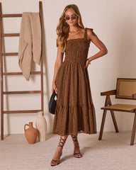 Laylina Smocked Bodice Maxi Dress