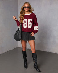 Madox Varsity Graphic Sweater