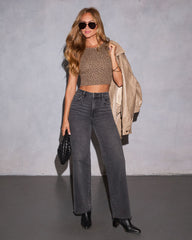 Fiera Leopard Crop Tank