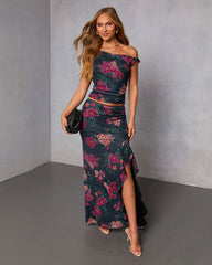 Falling Pretty Lace Maxi Skirt