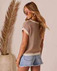 Lucky Trail Horseshoe Contrast Sweater