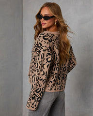 Ramelle Leopard Print Sweater