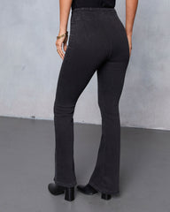 Dorian Super Stretch High Rise Flare Jeans