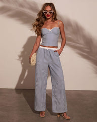 Sarahphina Striped Wide Leg Pants