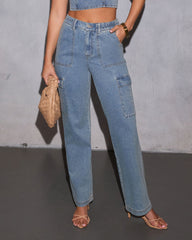 Mayde Wide Leg Cargo Jeans