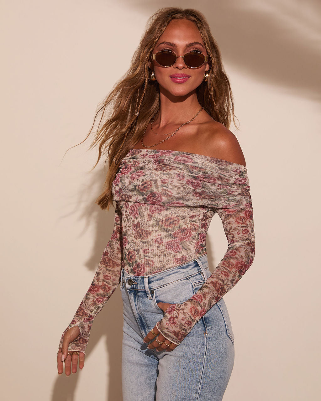 Everlie Off The Shoulder Bodysuit