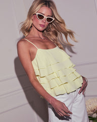Averie Tiered Ruffle Tank