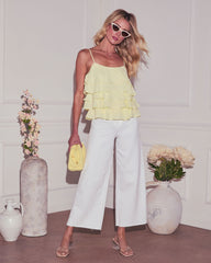 Averie Tiered Ruffle Tank