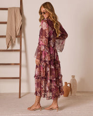 Whisperfolk A Line Maxi Dress