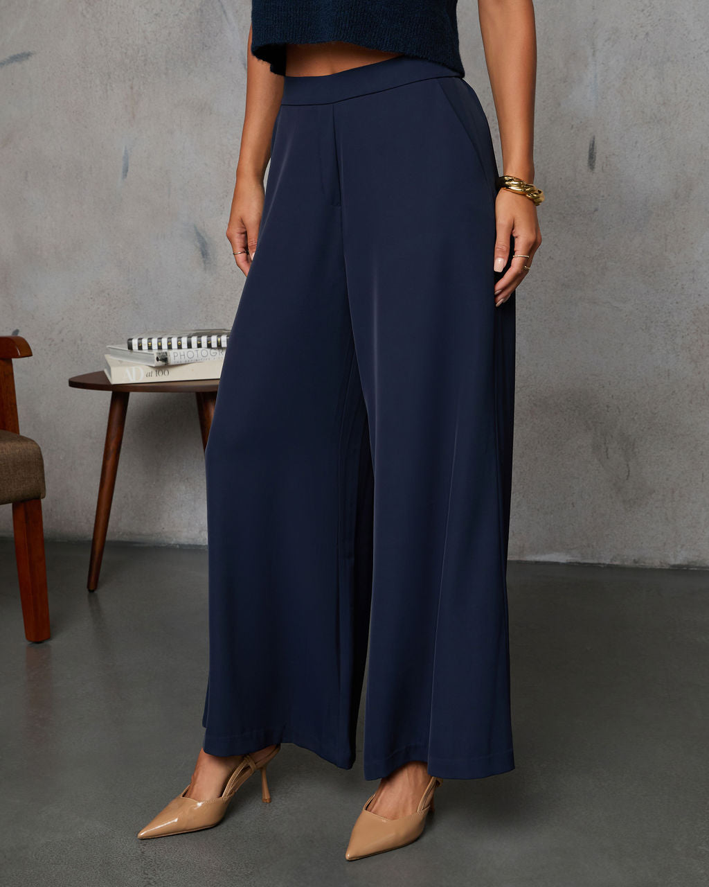 Madi Pocketed Wide Leg Pants