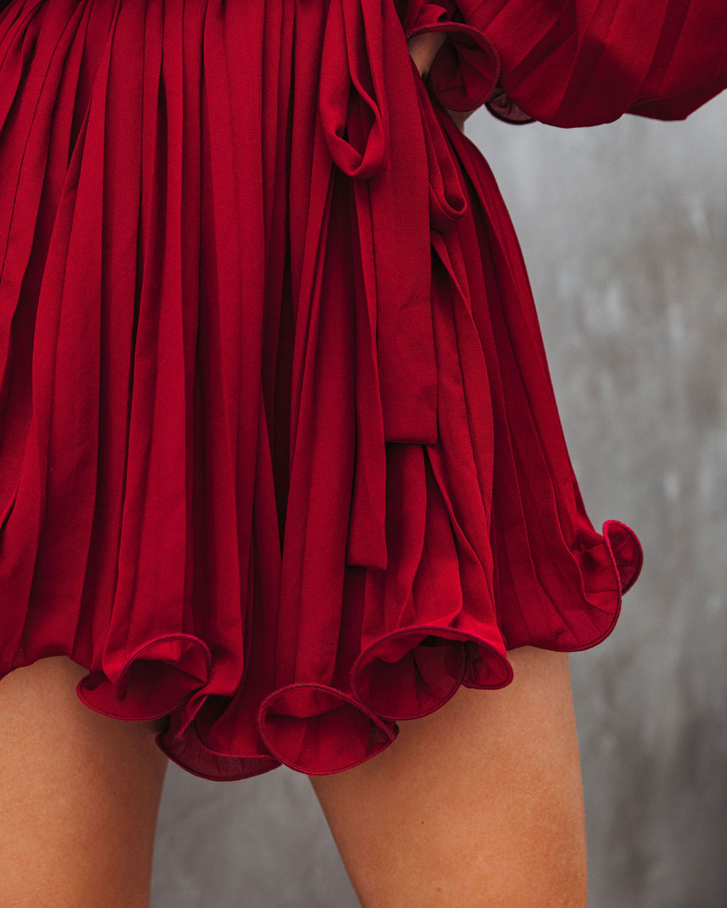 Found Love Pleated Romper